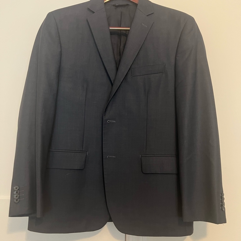 Marc Anthony slate blue Suit separates Jacket and pants